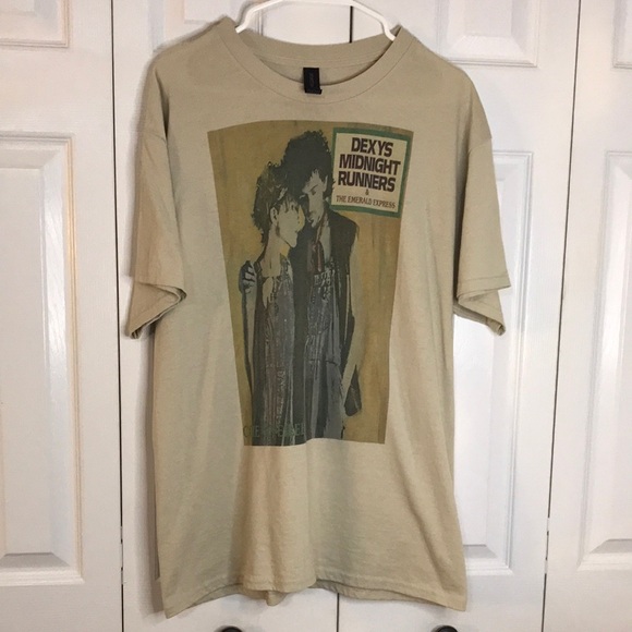 Dexys Midnight Runners Beige Graphic T-Shirt - Picture 1 of 3
